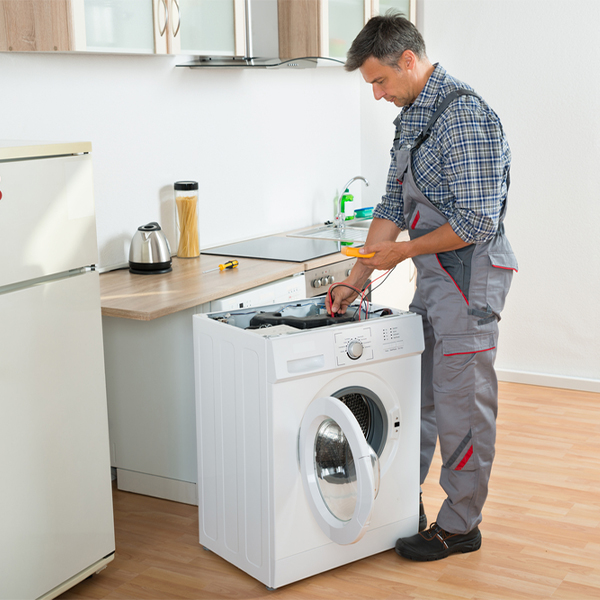 can you walk me through the steps of troubleshooting my washer issue in Gerber California